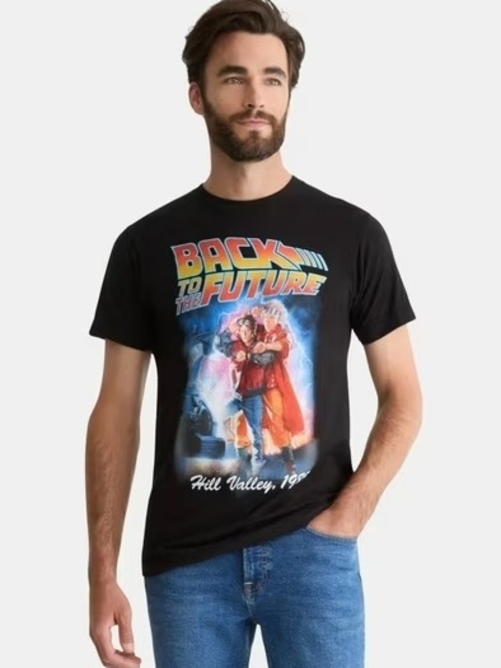 NWT Back to the Future Graphic Short-Sleeve Tee Men's Medium